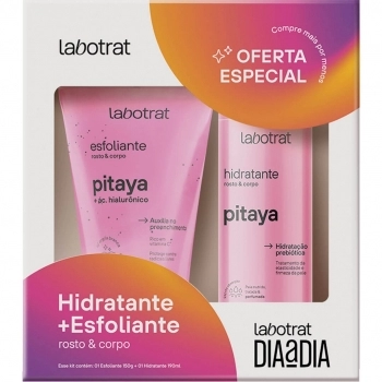 PACK ESFOLIANTE 150G + HIDRATANTE 190ML DIA A DIA - PITAYA