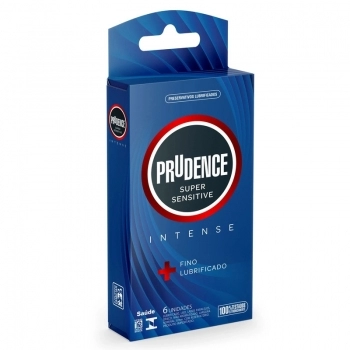 PRUDENCE PRESERVATIVOS SUPER SENSITIVE + FINO C/6