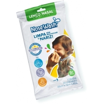 LENCO UMED NASAL NOSEWASH C/20UN - LIMPA NARIZ S/MACHUCAR