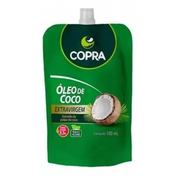 OLEO DE COCO EXTRA VIRGEM 100ML POUCH COPRA