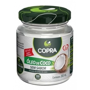 OLEO DE COCO SEM SABOR 200ML COPRA