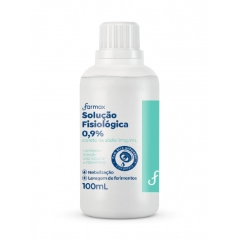 SOL.CLORETO SODIO 0,9% 100ML SORIMAX FARMAX