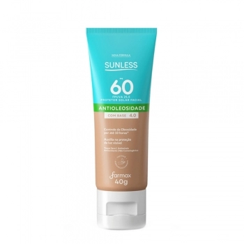PROTETOR FACIAL FPS 60 COR 4.0 SUNLESS 40G