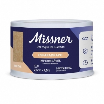 ESPARADRAPO IMPERMEAVEL BEGE 2,5CMX4,5M MISSNER