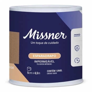 ESPARADRAPO IMPERMEAVEL BEGE 5,0CMX4,5M MISSNER
