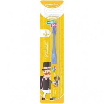 ESCOVA DENTAL INF MUNDO BITA 1° DENTINHO C/EST U.M