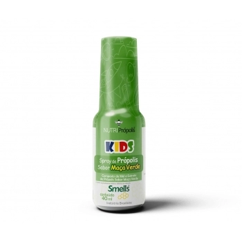 SPRAY PROPOLIS KIDS SABOR MAÇA VERDE 40ML SMELLS
