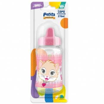 COPO C/ VALVULA CHERIE CRISTAL/RS 270ML