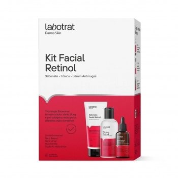 KIT FACIAL RETINOL C/ 3 ITENS LABOTRAT