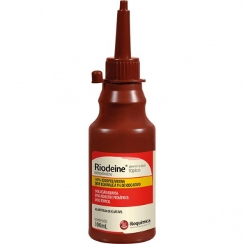 RIODEINE DERMO SUAVE TOPICO PVPI 100ML ALMOTOLIA