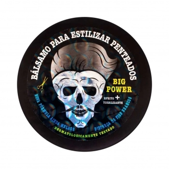 BALSAMO P/ ESTILIZAR PENTEADO BIG POWER 120G - EFEITO TONALIZANTE