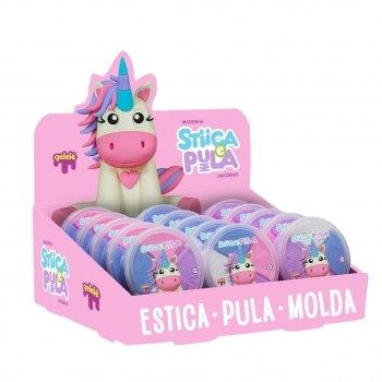 STIICA E PULA MASSINHA UNICORNIO 20G DISPLAY C/15