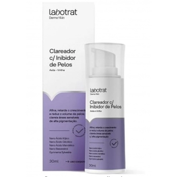 CLAREADOR AXILA E VIRILHA C/ INIBIDOR DE PELOS 30ML LABOTRAT