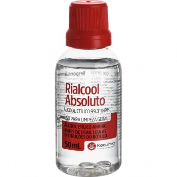 ALCOOL ABSOLUTO 99,3 50ML RIOQUIMICA