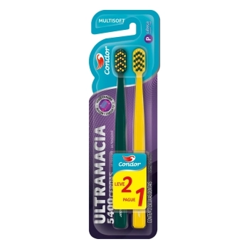 ESCOVA DENTAL 5400 U.MACIA PACK C/2 CONDOR