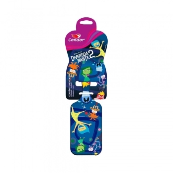 ESCOVA PARA CABELO RAQUETE DIVERTIDA MENTE CONDOR