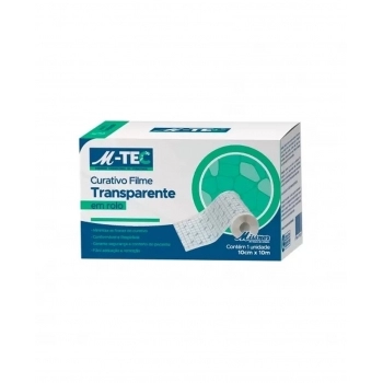 CURATIVO FILME TRANSPARENTE ROLO MTEC 10CMX10M MISSNER