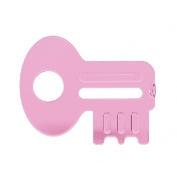 MORDEDOR CHAVE SOFT ROSA LOLLY