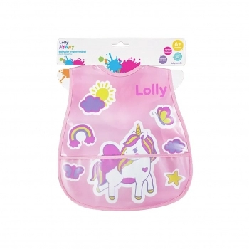 BABADOR IMPERMEAVEL ROSA LOLLY