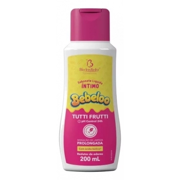 SABONETE INTIMO BEBELO TUTTI FRUTTI 200ML BIO INSTINTO