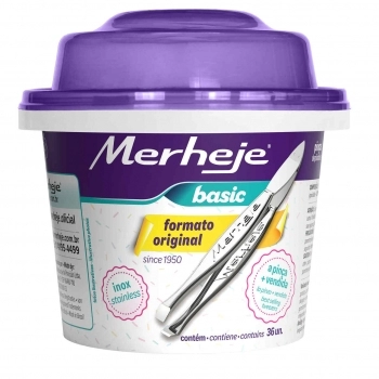 PINÇA DEPILATORIA BASIC MINI POTE MERHEJE