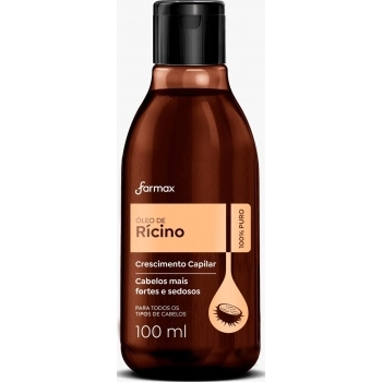 OLEO DE RICINO PURO FARMAX 100ML