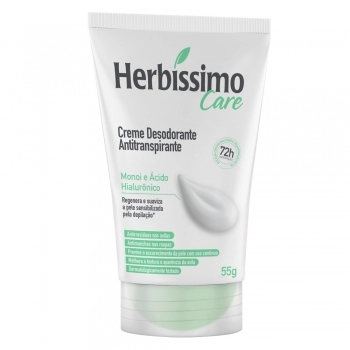DESOD CREME HERBISSÍMO CARE BISNAGA 55GR MONOI E ÁCIDO HIALURÔNICO