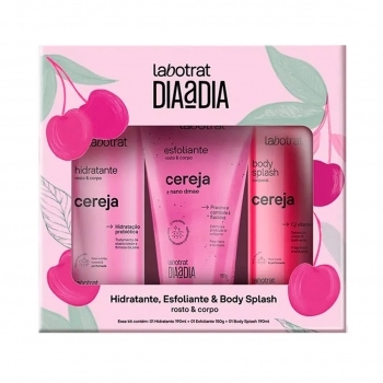 PACK DIA A DIA C/ 3 ITENS CEREJA LABOTRAT