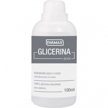 GLICERINA PURA HIDRATANTE 100ML FARMAX