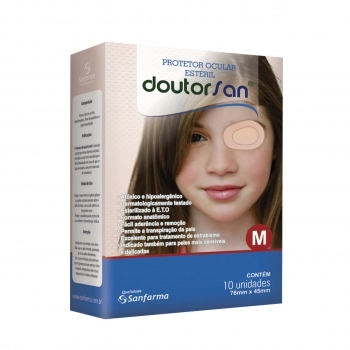 PROTETOR OCULAR ESTERIL M C/10 SANFARMA