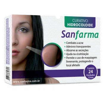 CURATIVO HIDROCOLOIDE ACNE C/24 SANCARE