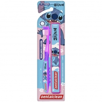 ESCOVA DENTAL INF C/ESTOJO STITCH MACIA