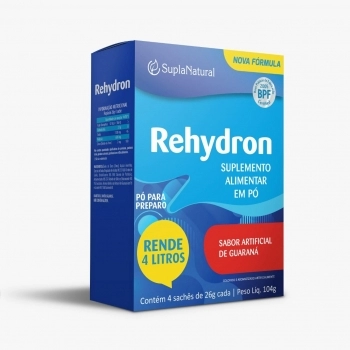 REHYDRON REIDRATANTE ORAL GUARANA C/4 SACHES DE 26G