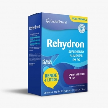 REHYDRON REIDRATANTE ORAL UVA C/4 SACHES DE 26G
