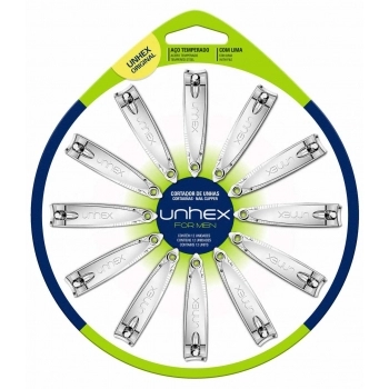 CORTADOR UNHAS UNHEX DISCO C/12 MERHEJE