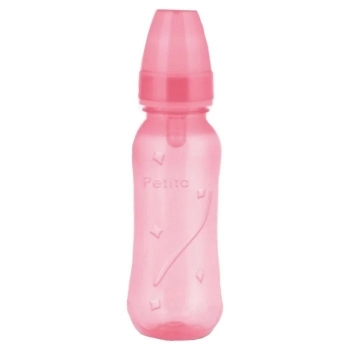MAMADEIRA CINT PVC RED 240ML ROSA ANPLAS PETITA