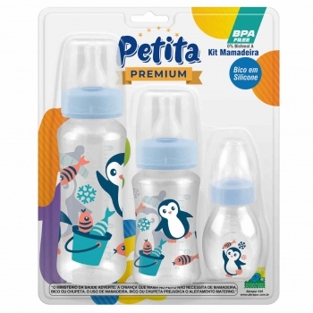 MAMADEIRA CINTURADA SIL RED AZUL KIT C/3 PETITA