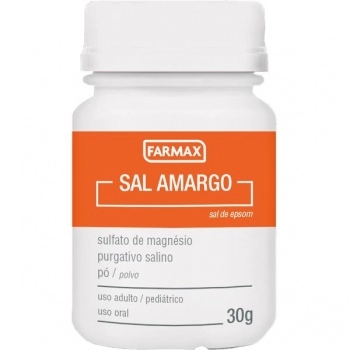 SAL AMARGO PURGATIVO SALINO POTE 30G