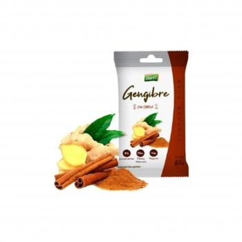 BALA DORFF GENGIBRE E CANELA DISPLAY C/9X40G