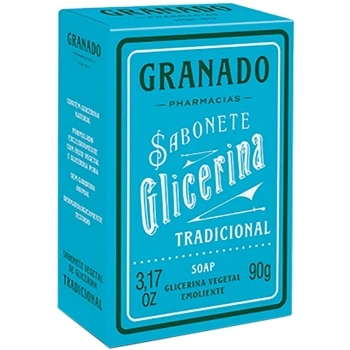 SABONETE BARRA GLICERINA 90G GRANADO