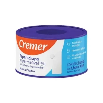 ESPARADRAPO 2,5CMX4,5M CREMER