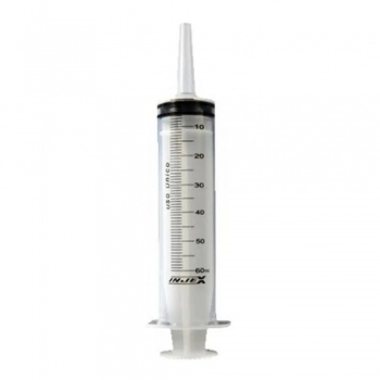 SERINGA DESC.60ML BICO CATETER CENTRAL INJEX