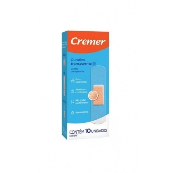 CURATIVO CREMER TRANSPARENTE C/10