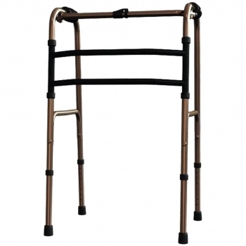 ANDADOR FIXO ALUMINIO DOBRAVEL BRONZE