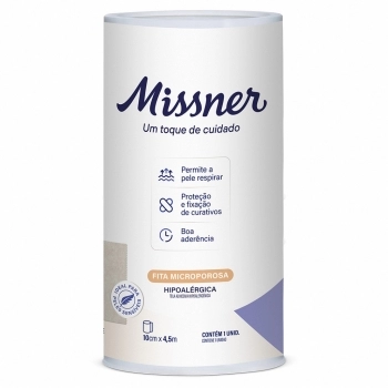 FITA MICROPOROSA BEGE 10CMX4,5M MISSNER