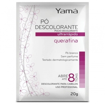 PÓ DESCOLORANTE QUERATINA 20G YAMA