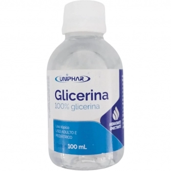 GLICERINA PURA HIDRATANTE 100ML UNIPHAR