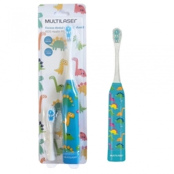 ESC DENTAL INFANTIL ELETRICA DINOSSAURO MULTILASER