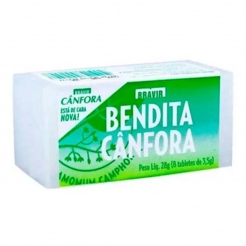 BENDITA CANFORA TABLETE 8X3,5G BRAVIR