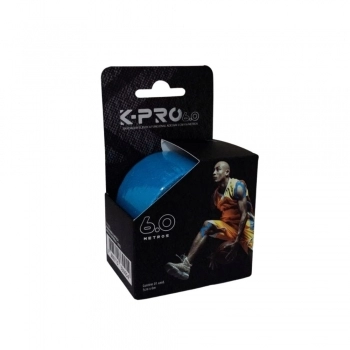 FITA DE KINESIO 5CMX6M AZUL K-PRO